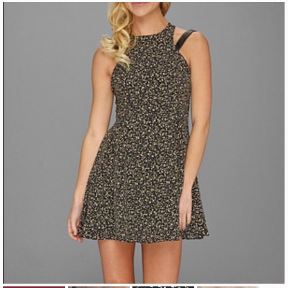 BCBG generation, fit and flare party dress.